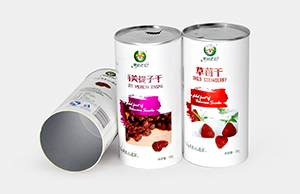 干果零食使用圓形紙罐包裝好不好？