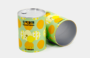 圓形紙筒適用于寵物食品包裝嗎？