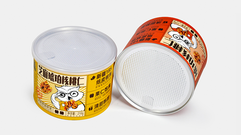 哪一種紙罐包裝更適合休閑食品？